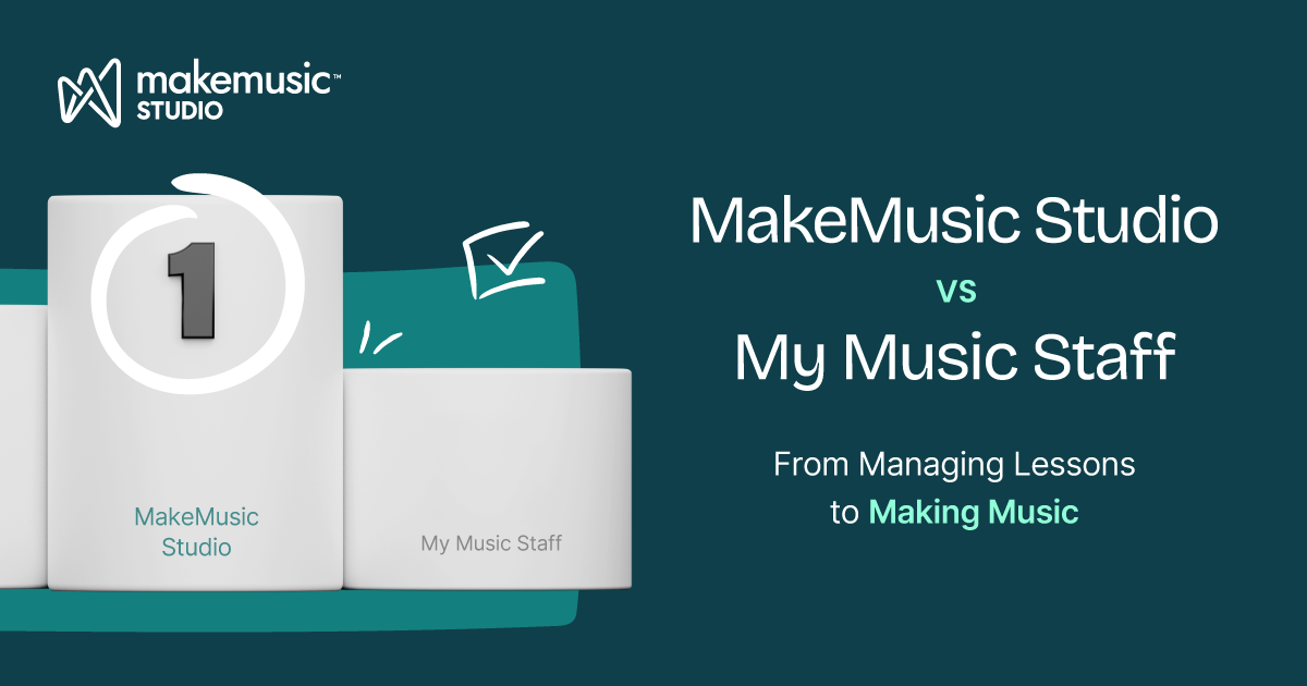 MyMusicStaff vs MakeMusic Studio